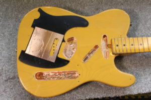 Shielding a Telecaster