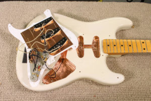 shielding a Stratocaster