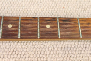 worn frets on 1965 Fender Jazzmaster